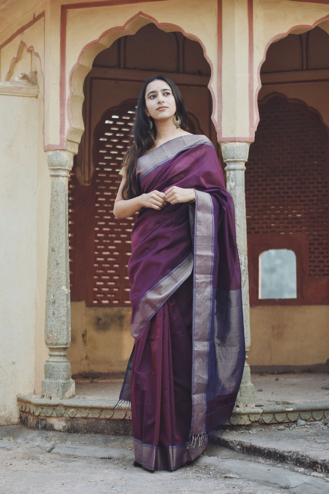 Cotton Mulmul Sarees - Shop hand Block Print Designer Sarees online –  ShalviFashion