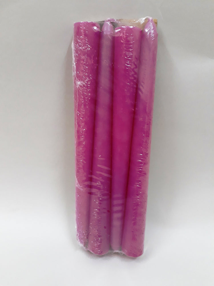 Taper Candle S/4 - Pink
