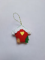 Felt HOME - Christmas Ornament