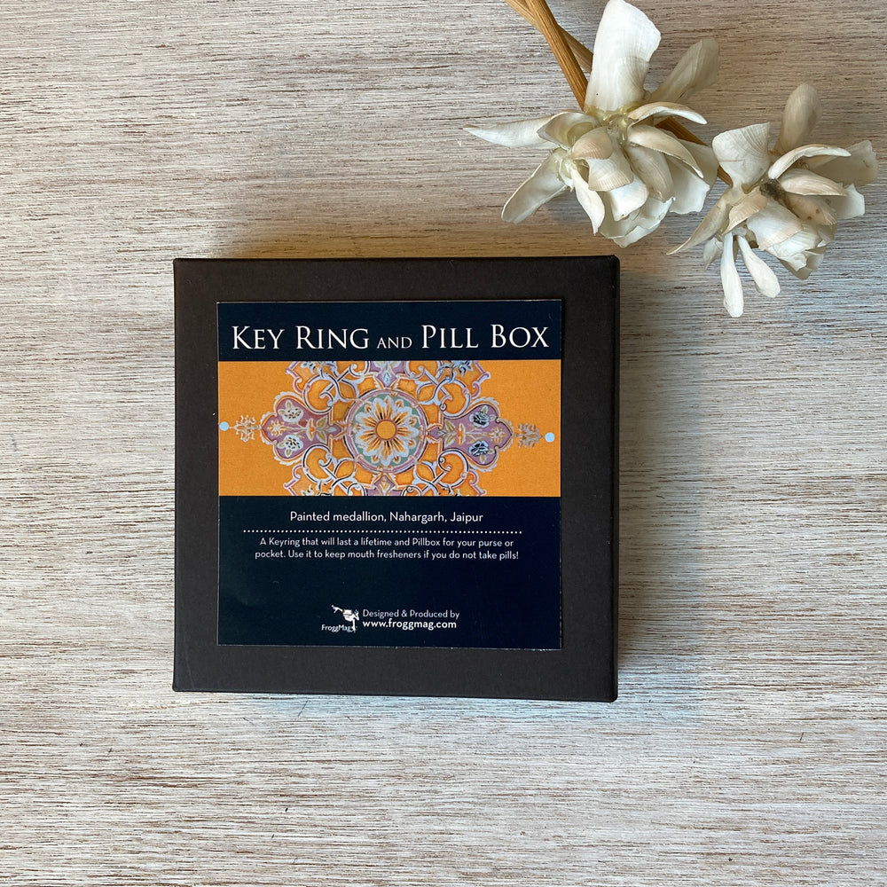 Gift Pack – Pill Box And Key Ring - Nahargarh