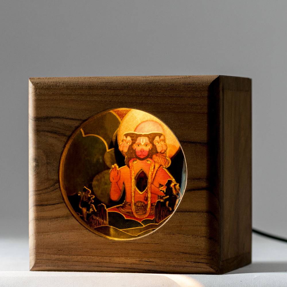 
                
                    Load image into Gallery viewer, Shadow Box - Hanuman
                
            