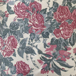 Windsor - Rose, Grey and Pink on White