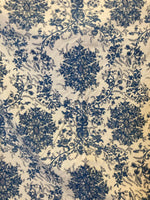 Palampore - Wedgewood Blue on White