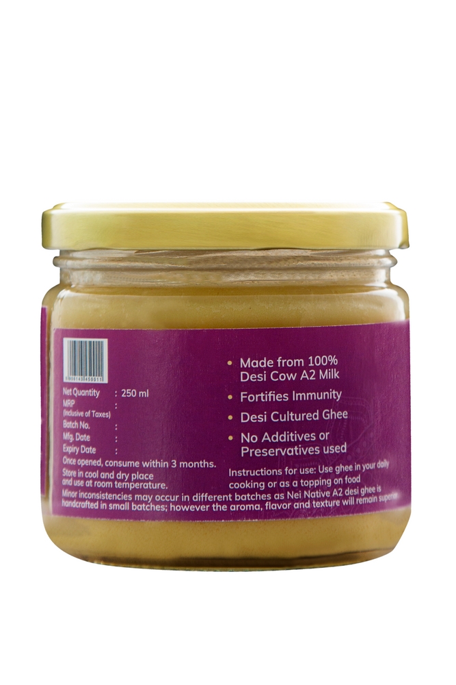 
                
                    Load image into Gallery viewer, A2 Cultured Cow Ghee - 250ml
                
            