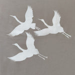 Storks - White on Grey