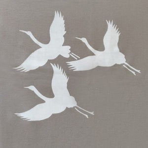 
                
                    Load image into Gallery viewer, Storks - White on Grey
                
            