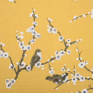 Cherry Blossom Birds - Grey/White