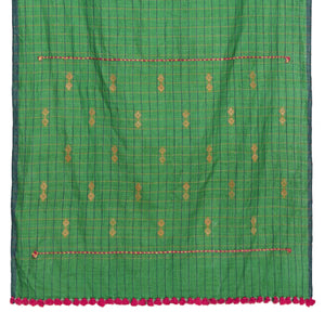Sangeet Extra Weft Red Shawl