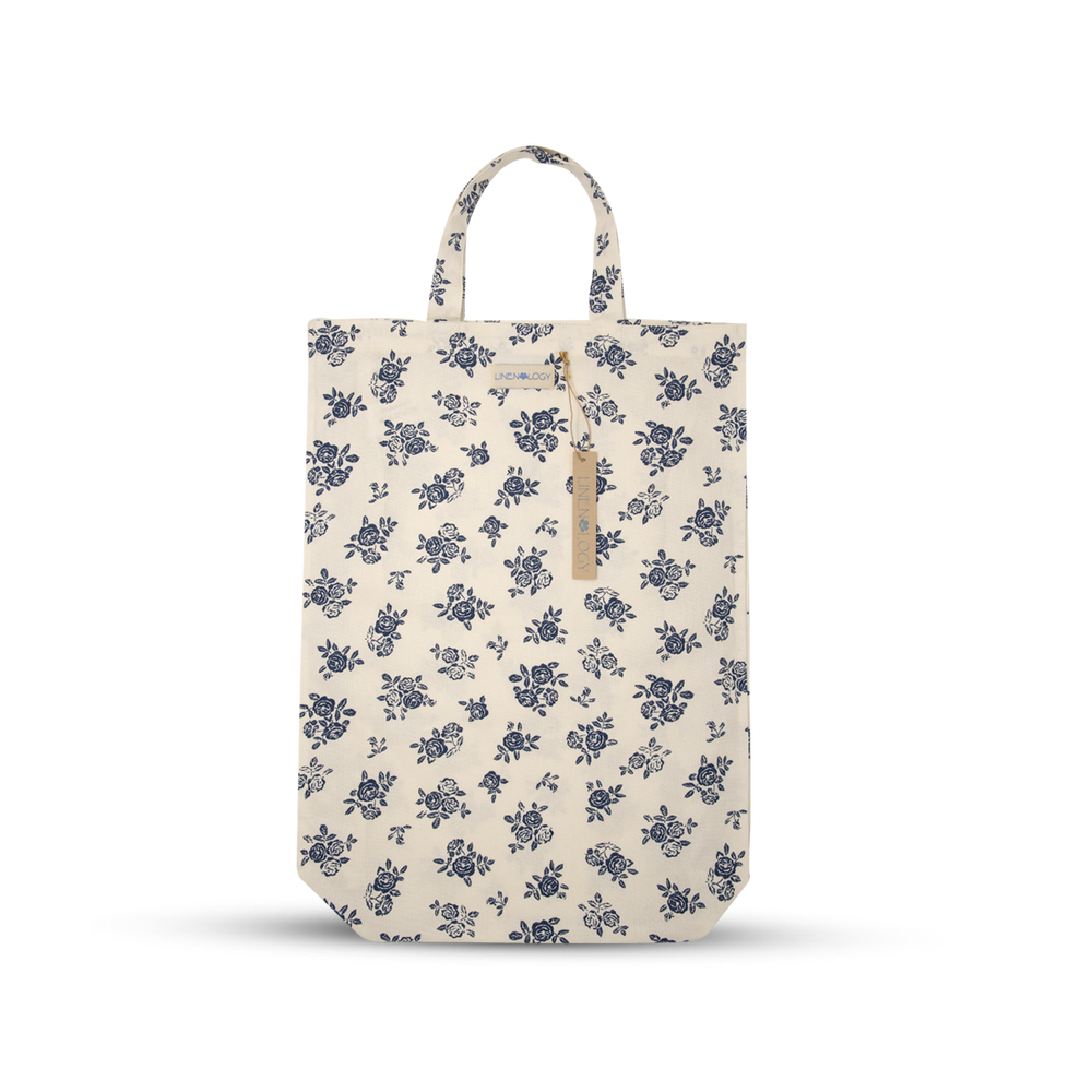 Shopping Bag - English Rose - Cream