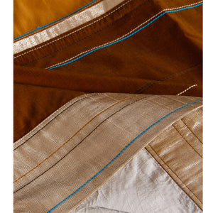 Anaar Marg - Gold Phirozi Bed Cover