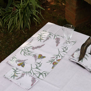 Reversible Place Mat - Buddleia - Orchid Hush