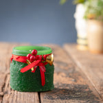 Christmas Jar-shaped Candle (Green)