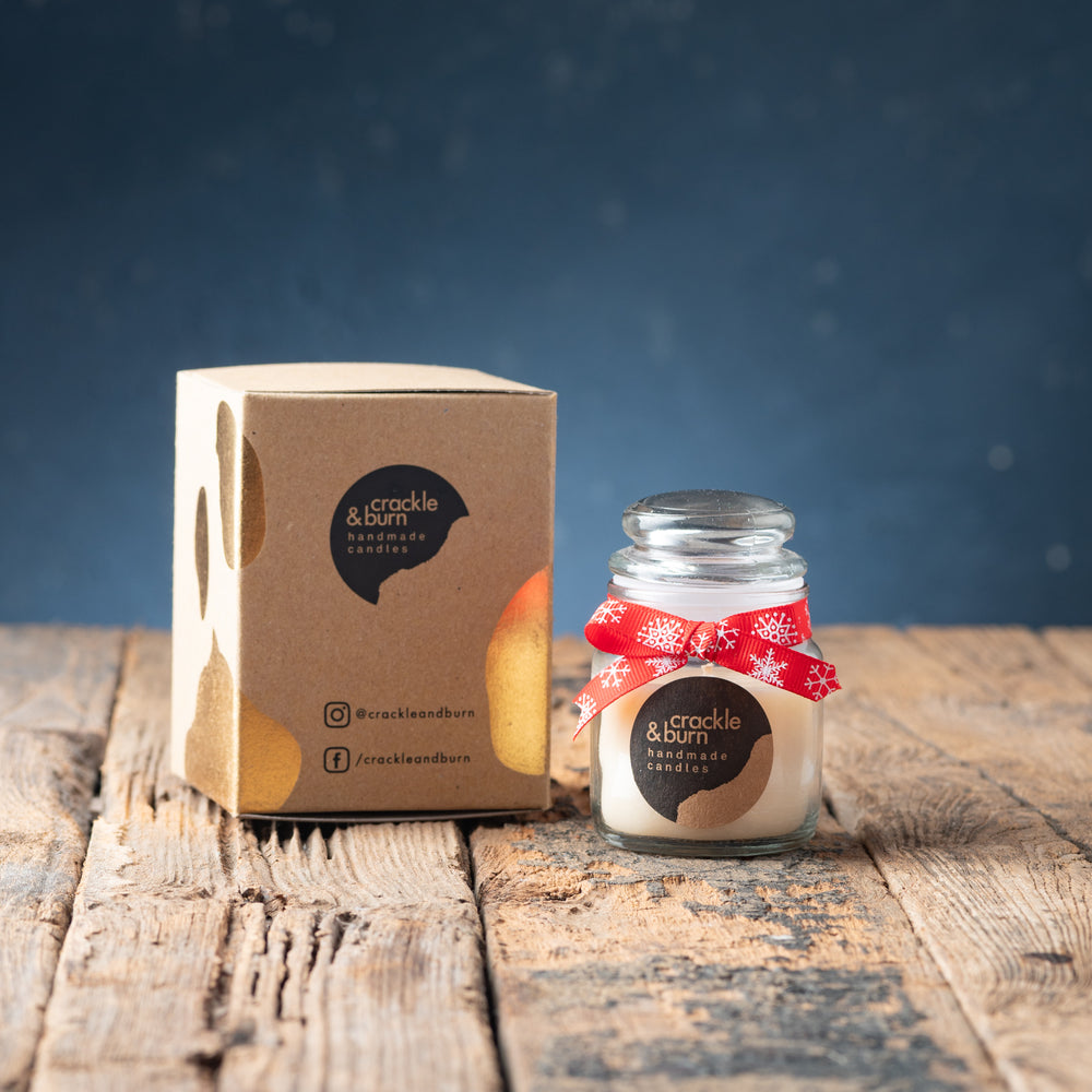 Lavender Glass Jar Candle