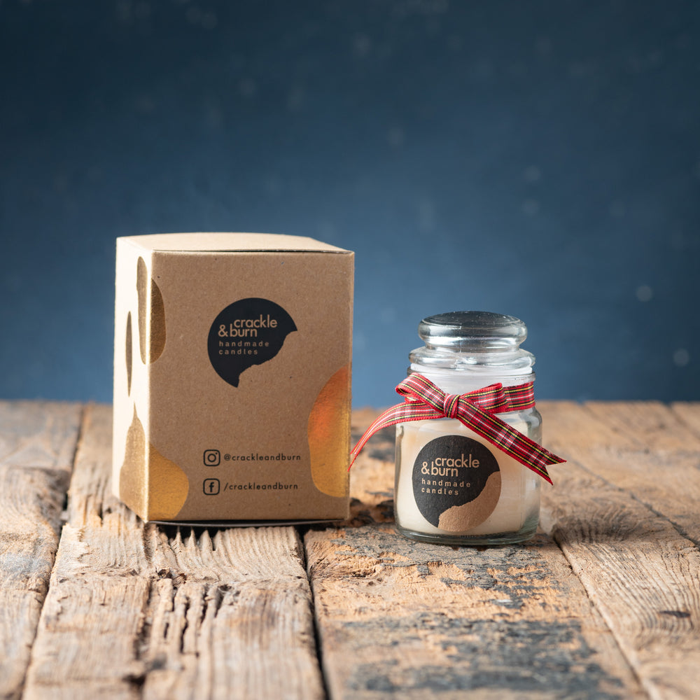 Lily Glass Jar Candle