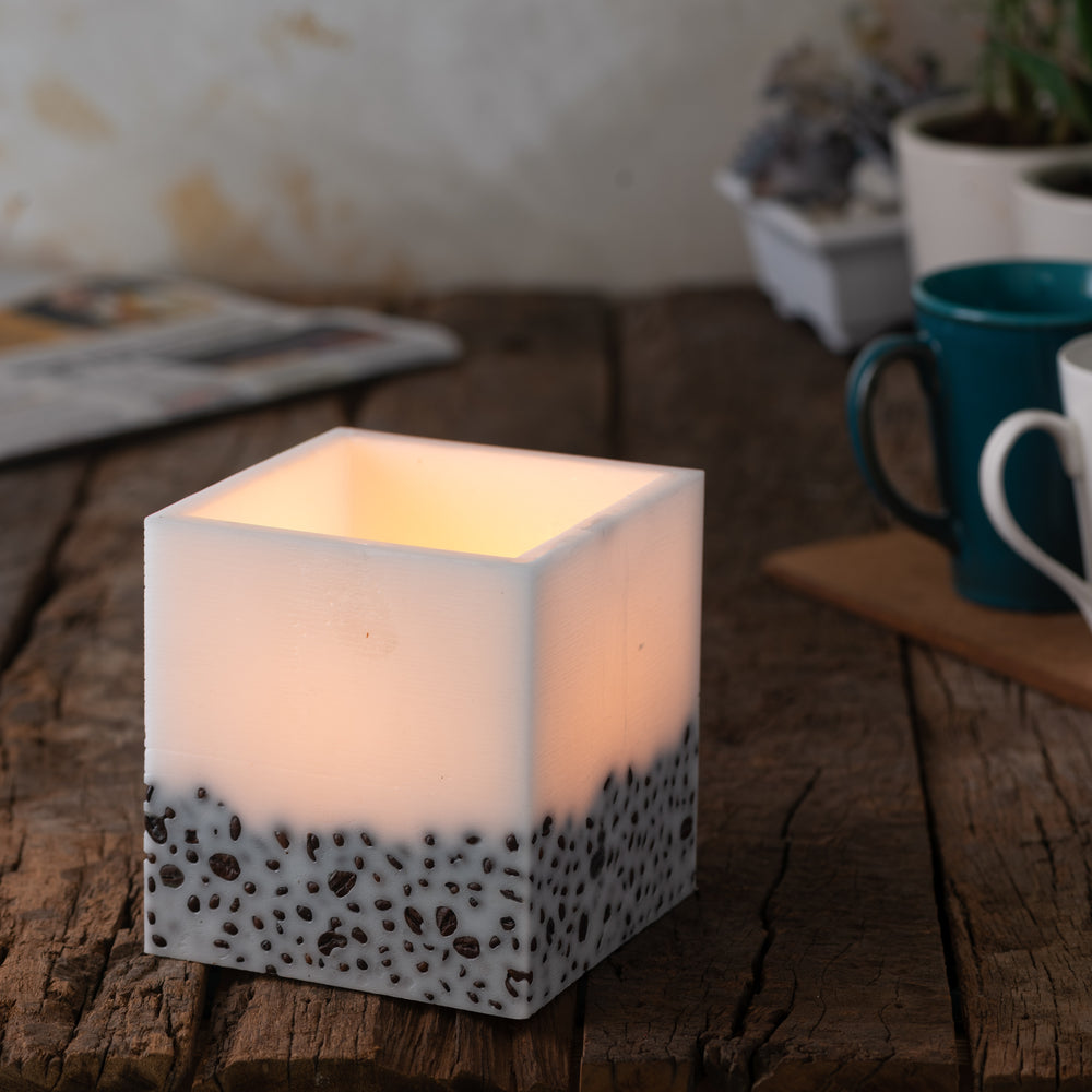 Coffee Bean Hurricane Candle