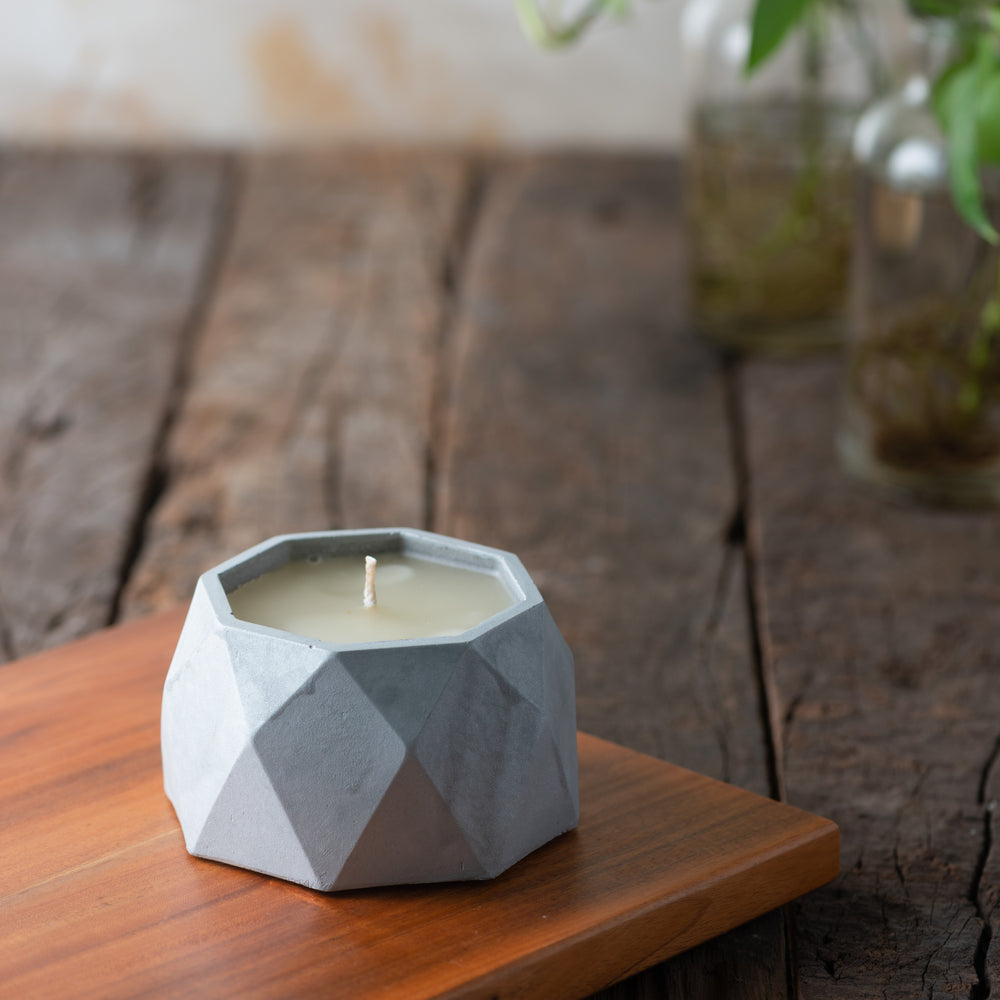Handcrafted Concrete Candle (Large)