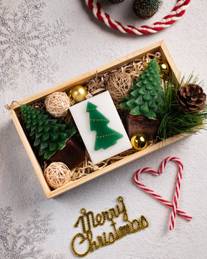 Christmas Tree Gift Crate