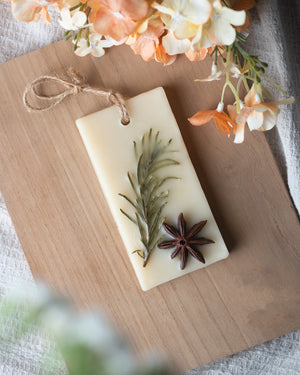 
                
                    Load image into Gallery viewer, Spice-Embossed Beeswax Scented Tablets
                
            