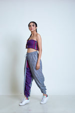 Plum Dual Dhoti