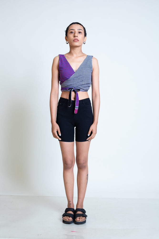 The Grapewise Reversible Flap Bustier