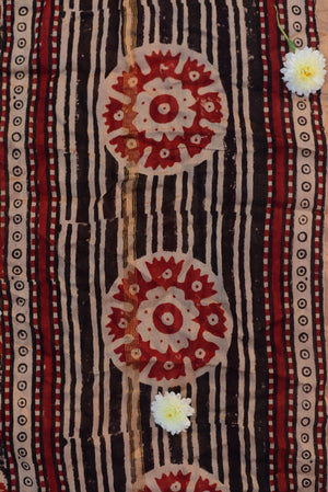 Kaisori Chanderi Silk Cotton Dupatta - Balotra
