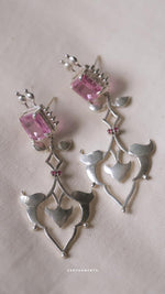 TOPAZ EARRINGS PINK