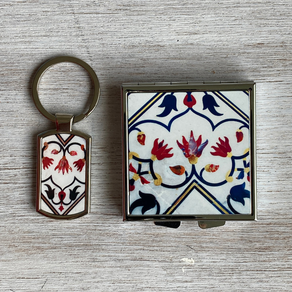 Gift Pack – Pill Box And Key Ring - Taj