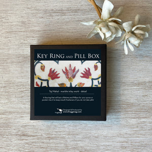 Gift Pack – Pill Box And Key Ring - Taj