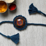 Rakhi - Mandala Crochet - Blue