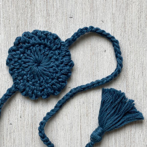 
                
                    Load image into Gallery viewer, Rakhi - Mandala Crochet - Blue
                
            
