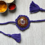Rakhi - Mandala Crochet - Violet