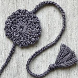 Rakhi - Mandala Crochet - Grey