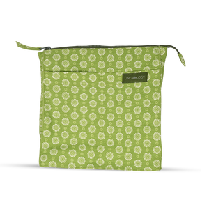 Wash Bag Tall - Geo Lime