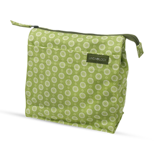 Wash Bag Tall - Geo Lime