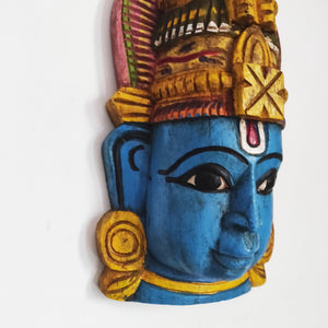 Handcrafted Wooden Vishnu Mask