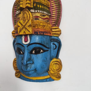 Handcrafted Wooden Vishnu Mask