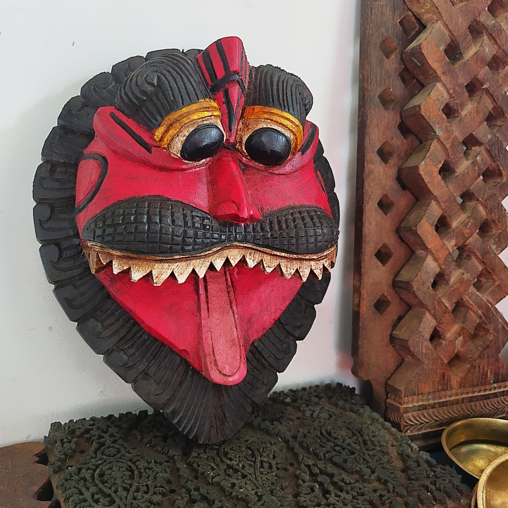 Handcrafted Wooden Yali Mask