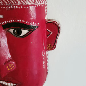 
                
                    Load image into Gallery viewer, Handcrafted Kummatikali Mask (Male Version)
                
            