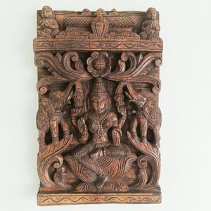 
                
                    Load image into Gallery viewer, Handcrafted Gajalakshmi Panel
                
            