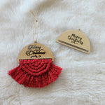Merry Christmas Charm (Red)