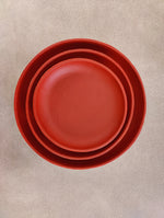 Tray set of 3 Red