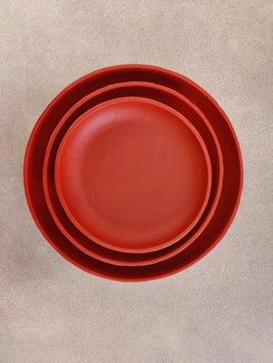 
                
                    Load image into Gallery viewer, Tray set of 3 Red
                
            