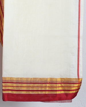 
                
                    Load image into Gallery viewer, Maroon Gorod All Jewellery Saree
                
            