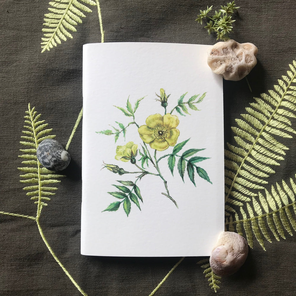 Notebook - Butter Yellow Roses