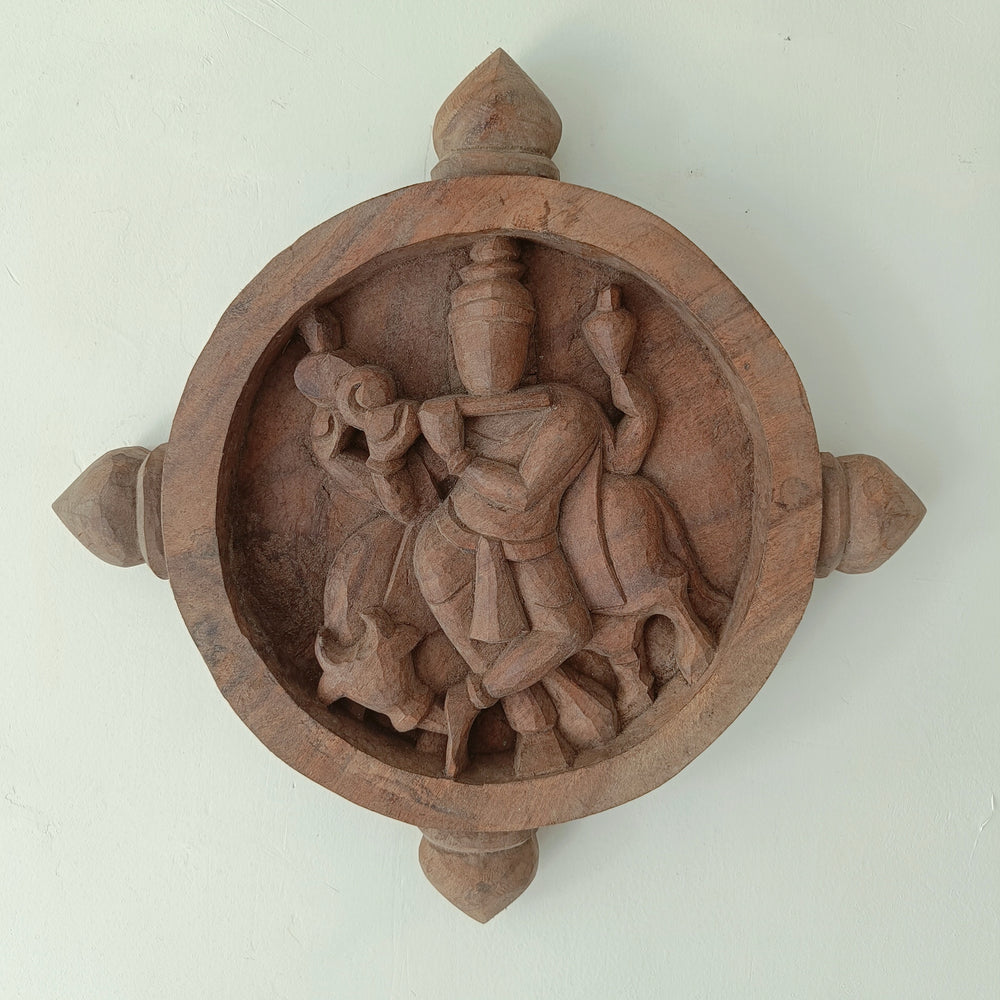 Handcrafted Krishna Panel - Ananta