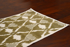 Placemat Ikat in Brown (Cotton) - Set of 2