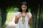 Mirror and Zari story - Neckpiece