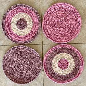
                
                    Load image into Gallery viewer, Round Placemats - Set of 4
                
            