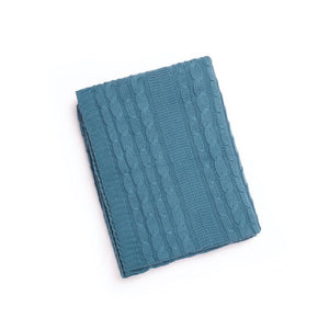 Prussian Blue Snuggly Blanket