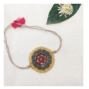 Handcrafted Floral Rakhi